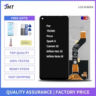 For Tecno Camon 16/Spark 6/Pova/Hot 10/Infinix Note 8i/KE7/CE7/CE7j/CE9h LCD Display Screen Replacem