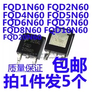 5PCS Brand new and in stock FQD1N60C FQD2N60C FQD4N60C FQD5N60C FQD6N60C FQD7N60C FQD8N60C FQD10N60C