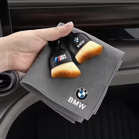 Microfiber Towel Car Cleaning Care Accessories For BMW X1 X3 X5 X7E46 E90 E60 F30 F10 E39 E36 F20 G3