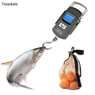 TREA Portable Electronic Hook Scale Digital Hanging Bag Luggage Weight Scale Fishing