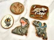 恐龍紀元糖霜餅乾 收涎餅乾 生日餅乾