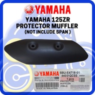 ORIGINAL YAMAHA 125ZR PROTECTOR MUFFLER EXHAUST COVER MATT BLACK COVER PIPE Y125ZR 125