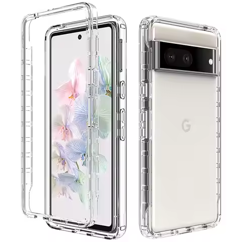 Shockproof Clear Soft Rubber Case for Google Pixel 10 Pro XL 9A 9 7 8A 6A 6 7A 8 Pro pixel9 Pixel10