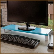 [特價]【ikloo】省空間桌上鍵盤架/螢幕架(天空藍)