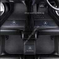 Mercedes Benz W205 2-door C160,C180,C200,C63  car mats Right hand drive Car Mat Leather Car Floor Mat Car Mats / Floor Mats / Carpets / Carmat