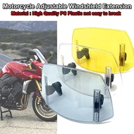 Fit For YAMAHA FZ1 FZ6 FJR1300 FJR1300ES FJR1300 A/ABS Motorcycle Windshield Deflector Adjustable He