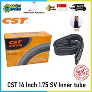 14inch CST Inner tube Tyre 14 x 1.75 SV for Ebike / Jimove parts