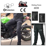 CC PROTECTORS 6038 Protective Riding Pants Safety Pad Seluar Rider Bikers Trousers Motorcycle Seluar