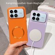 Applicable to Xiaomi Redmi K90 2510DRK44C  Xiaomi Poco F8 Pro 2510DPC44G Matte leather case with cha
