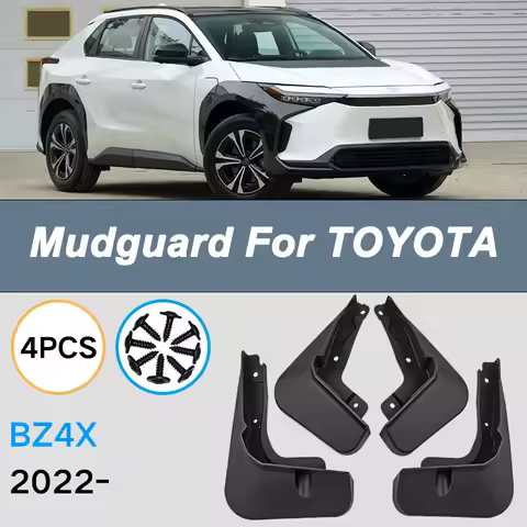 For TOYOTA BZ4X 2022 Automotive Tire Mudguard Waterproof Prevent Mud Splashing Car Mud Flaps Fender 