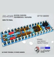 SUPER DRIVER POWER PROFESSIONAL AMPLIFIER SUBWOOFER JBL-6295 JBL6295 TANPA TR FINAL