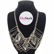 Square Statement Necklace