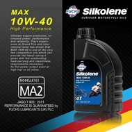FUCSH SILKOLENE ENGINE OIL 4T 10W40 YAMAHA SNIPER 150 SPARK 135 X1R JUPITER