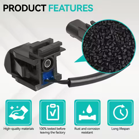 1/2x Windshield Heated Spray Nozzle 2308600347 Windscreen Washer Sprayer For Mercedes-Benz C E SL SL