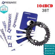 PROWHEEL 38T Bicycle Disc – 104BCD 5 Holes CNC Aluminum Alloy