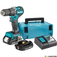 Makita DHP487 Cordless Hammer Driver Drill 18V | 13 mm (1/2") | Brushless Motor