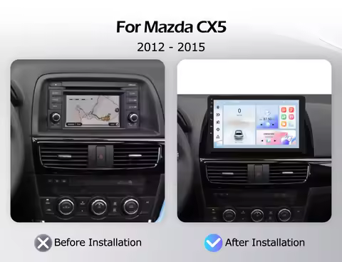 Android 16 Wireless CarPlay For Mazda CX5 CX-5 CX 5 2012-2015 GPS Navigation Multimedia Player Auto 