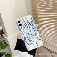 Blue Flame Type Phone Case for Mi  9,Mi 10/10P,Redminote7/NOTE7PRO,note8,Redminote8pro,Redmi10X 5G,K