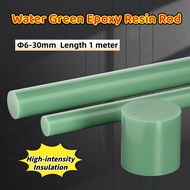 FR4 Epoxy Resin Rod G10 Fiberglass Insulated Electric Wood Rod Water Green 3240 Epoxy Glass Fiber Ro
