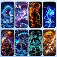 Cool cartoon anime Demon Slayer print phone case JS6 for Redmi 8 7 6 Pro 6A 7A TPU soft black protec