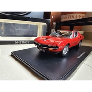AUTOart 1/18 montreal 1970 montreal alfa romeo alfa romeo Alloy Full Drive Car Model. Original Packa
