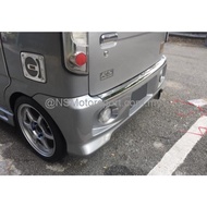 Daihatsu Move L900 RS Peanut Rear Bumper Chrome Garnish Rear Bumper Step Belakang Step