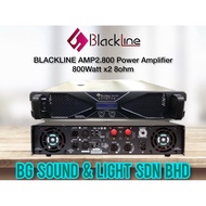 BLACKLINE AMP2.800 Power Amplifier 800Watt x2 8ohm