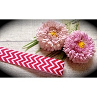 RG32 Chevron Grosgrain Ribbon(Red)