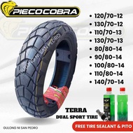 Dual Piecocobra Sport Tire 110/70-12, 100/90-12, 110/90-12, 120/70-10, 130/70-12, 120/70-12, 110/70