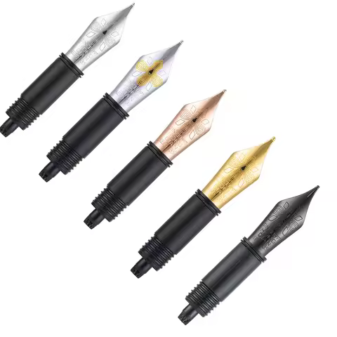 3 PCS Hongdian Fountain Pen Nib #6 Nib (EF/F/M Nib) for 1860 Max, 1837, 660, N23, N2 and N8 Replaced