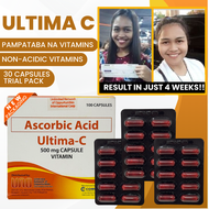 ULTIMA C  pampataba na vitamins 30capsules with box Ascorbic Acid NON ACIDIC , weight gain, pampalak
