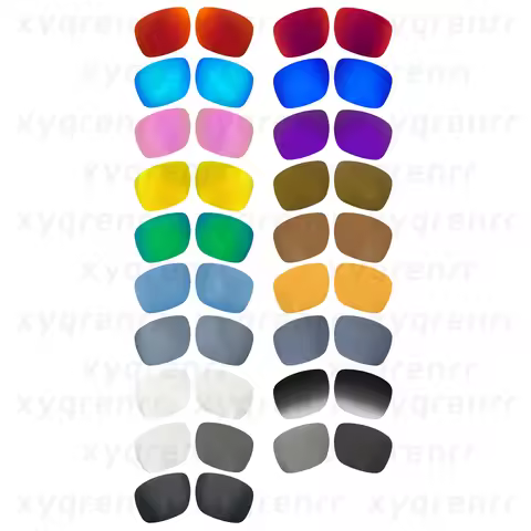 xyqrenrr Polarized Replacement Lenses for Oakley Holbrook Metal OO4123 (super thick of 2.0 mm,no pol