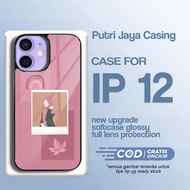 Latest IP 12 Case [HIJAB] Casing hp IP 12 Hardcase Softcase Premium Glossy