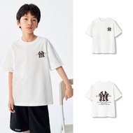 Kaeenkuid 2-12 Years t-shirt For Children MLB import korea style boy t-shirt 100% cotton