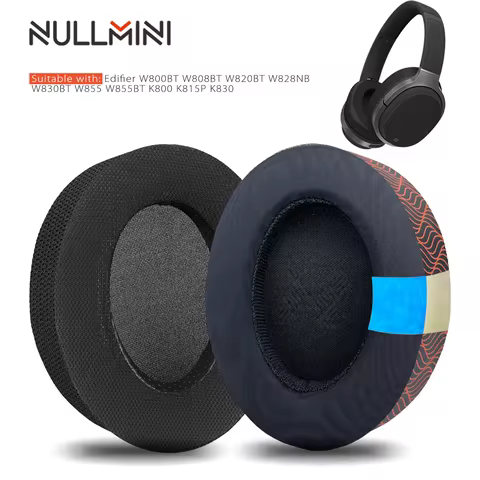 Nullmini Cooling Gel Replacement Earpads for Edifier W800BT W808BT W820BT W828NB W830BT W855 W855BT 