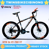 Sepeda Gunung 26 inc TREX XT 780 VELG SPORT