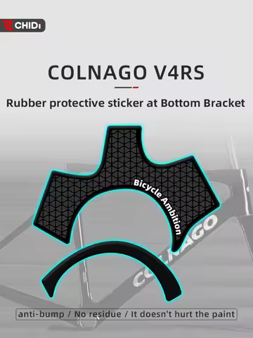 Used For COLNAGO V4RS Rubber protective sticker at Bottom Bracket Bicycle accessories Bicycle modifi