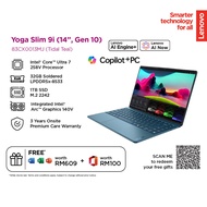 LENOVO YOGA SLIM 9 14ILL10 83CX0013MJ LAPTOP ( U7-258V, 32GB RAM, 1TB SSD, Intel 140V ,14'' 4K OLED 