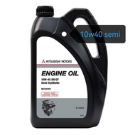 10w40 semi synthetic engine oil/minyak engine - Mitsubishi lancer/asx/outlander/proton inspira/evo10