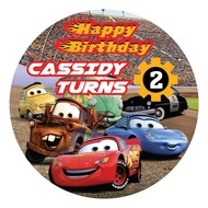 Goodies Birthday Packaging Party Sticker Cars McQueen B01 55pcs