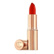New Product#Charlotte Tilbury/Gold Tube Lipstick#love Bite Caring Red 3.5g Matte Matte Whitening 12Y