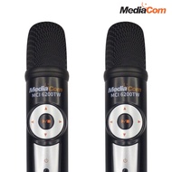 ❀♣✚Mediacom MCI 6200TW Premium Karaoke Player (Black) / Mediacom Dual Wireless Karaoke