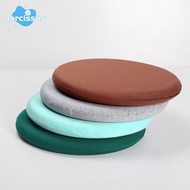 NARCISSUS Round Stool Cushion, Anti-Slip Padded Seat Cushion, Comfortable 30cm Memory Foam Chair Pad