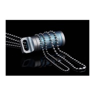 Pure Titanium Chain Necklace Glass Bead Chain Pendant is Not Easy to Rust Simple Light Weight Titani