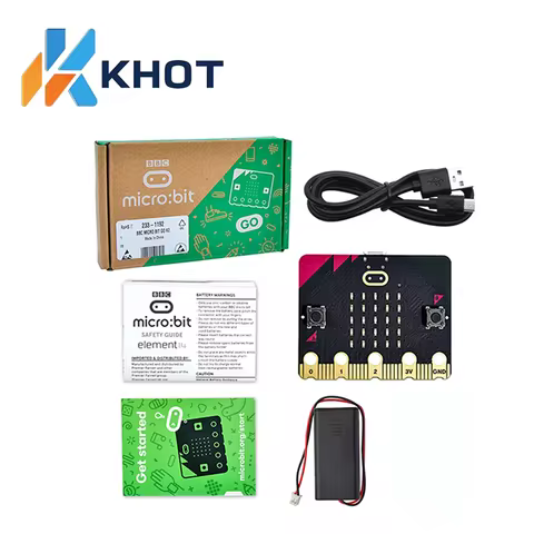 Micro Bit V2 Educational Creative Tool Micro Bit Go Version BBC Microbit for Kids DIY Development Bo