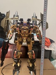 自DIY天火擎天柱合金43cm黑曼巴Optimus EFdlx threezero hottoys