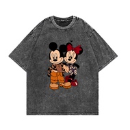 T-Shirt 100% Cotton Oversize T-Shirt Women's Short Sleeve T-Shirt | Mickey mouse T-shirt 100% Cotton