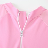 Short Sleeve One-Piece Swimsuit Children's Buoyancy Swimsuit Children's Baby Swimsuit Girls Baby Swi