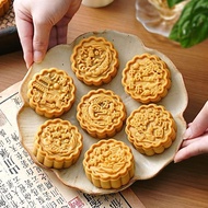月餅模具 月饼模型 2025 New Style Mooncake Mold Mid-Autumn Festival Joy Cantonese Style National Trendy Style