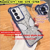 Realme C75 C75X C75 X 14X C71 C 71เคส RealmeC71 RealmeC75 RealmeC75X เคส Realme14X มีตัวปกป้องกล้องถ